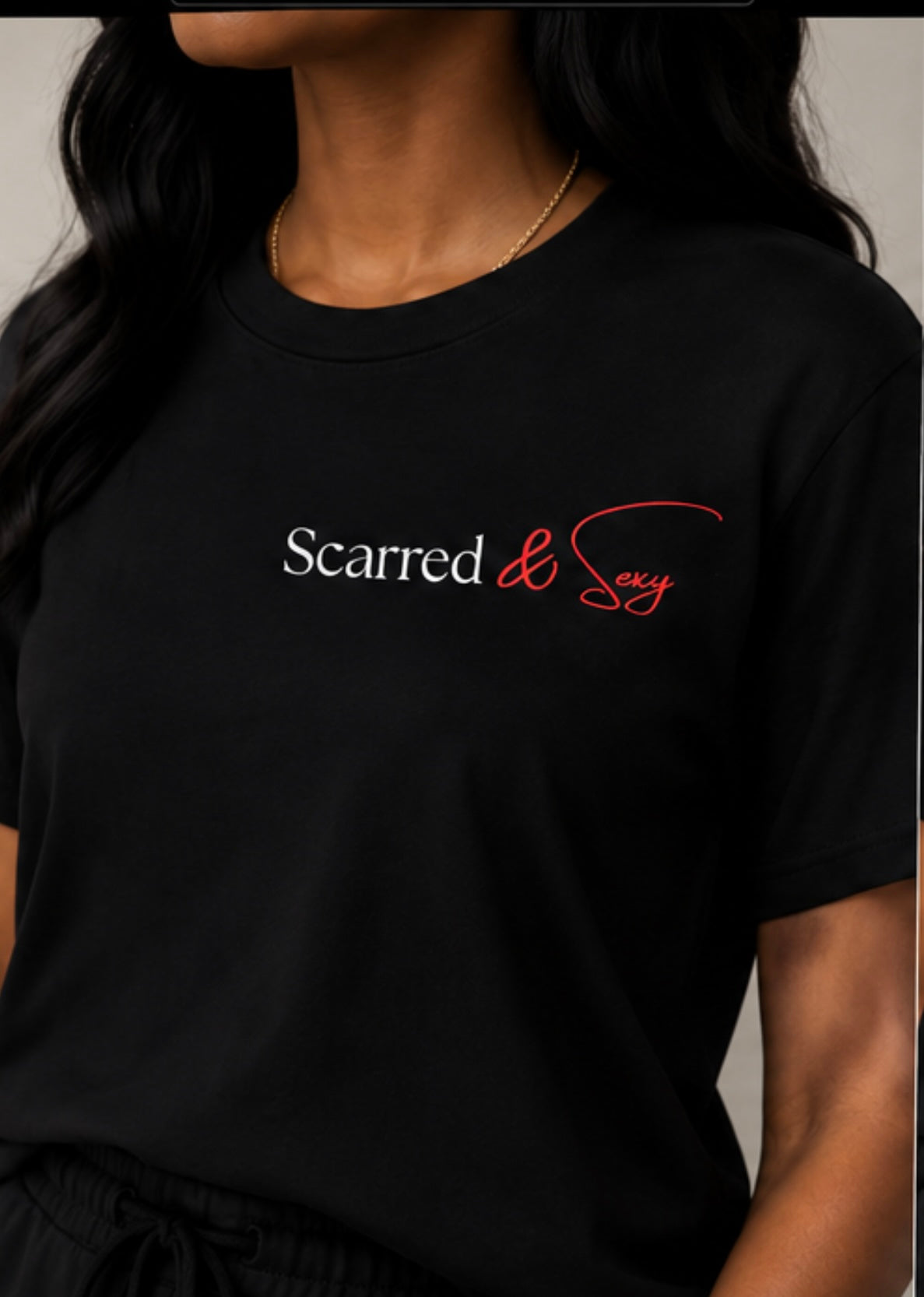 Scarred & Sexy Signature Tee( PRE-SALE )